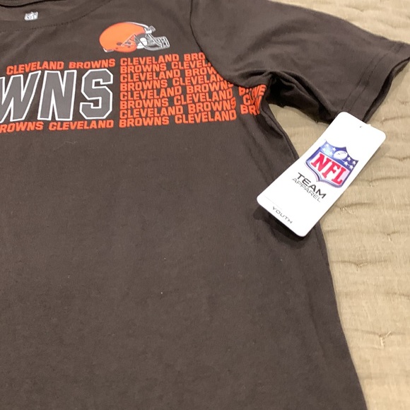 NFL TEAM APPAREL CLEVELAND BROWNS TEE - Picture 3 of 5